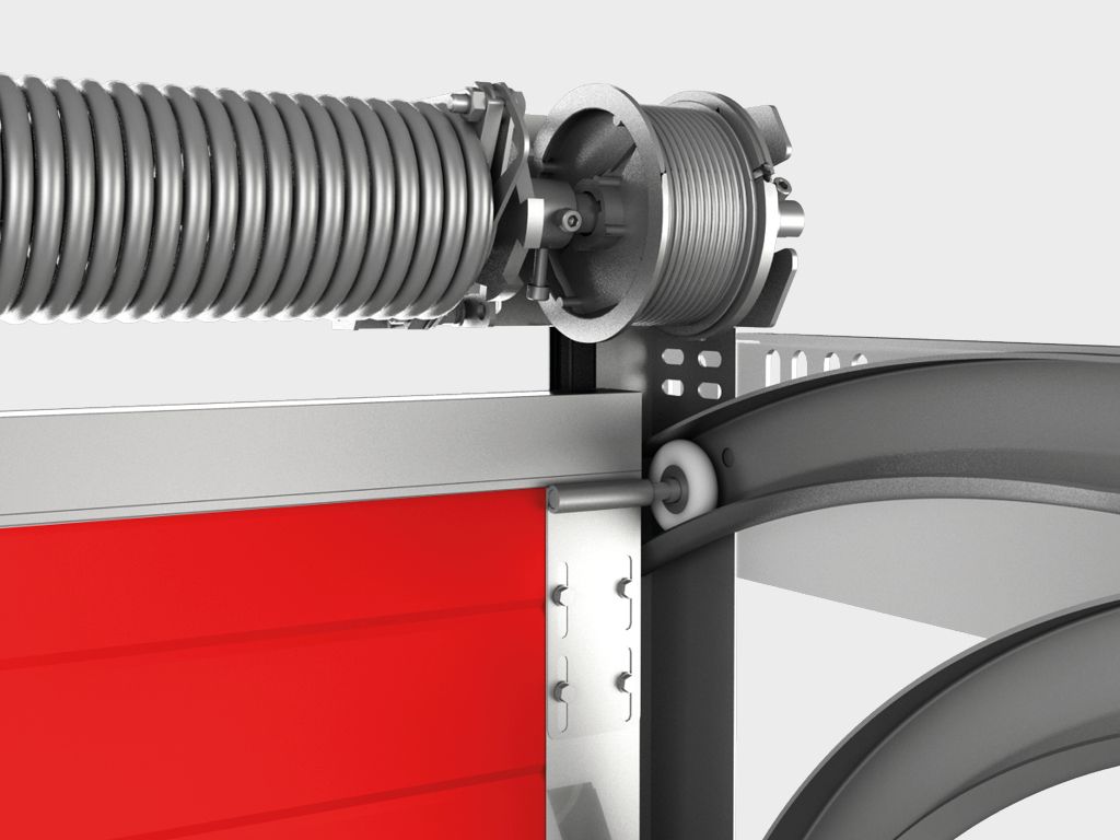 Преимущество Секционные противопожарные ворота со сплошным полотном EI60