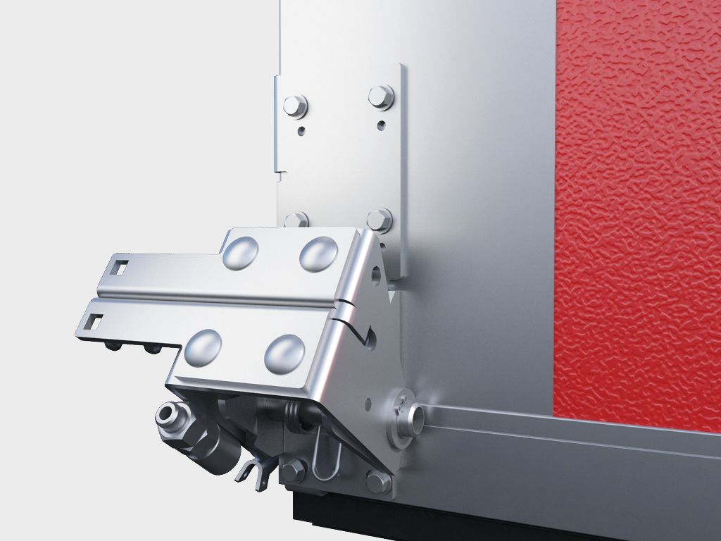 Преимущество Секционные противопожарные ворота со сплошным полотном EI60