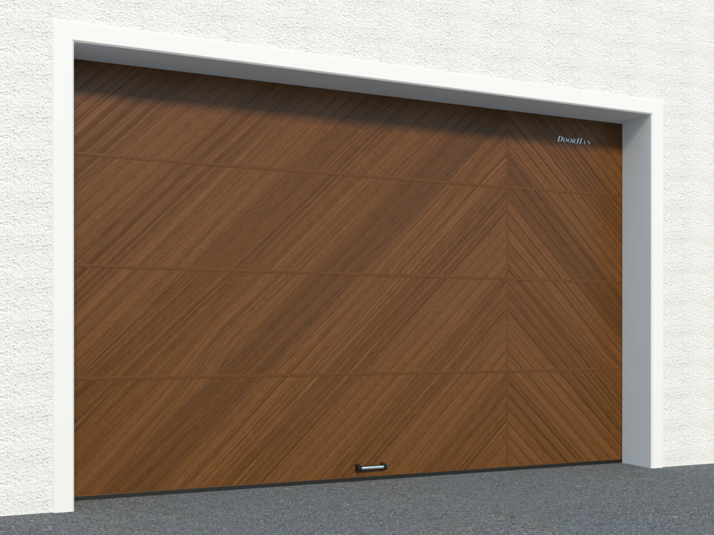 Дизайн панелей Секционные ворота с торсионным механизмом 2500х2500