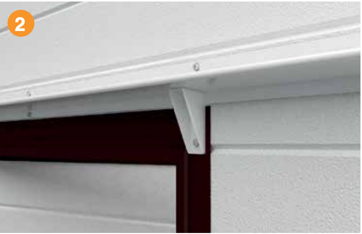 Конструкция  Калитка встроенная V4 c низким порогом 75 мм