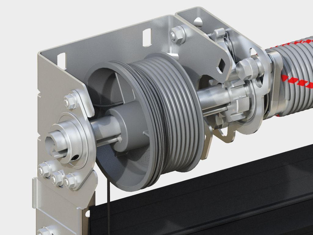 Преимущество Секционные ворота с торсионным механизмом 3500х2500