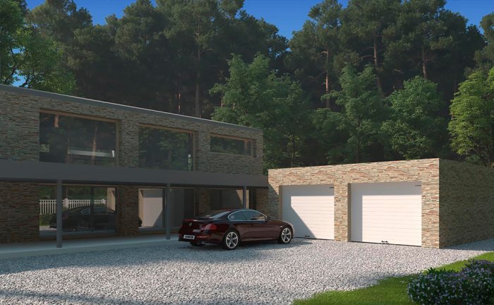 RSD01 LUX: новые секционные ворота из алюминия уже в продаже!