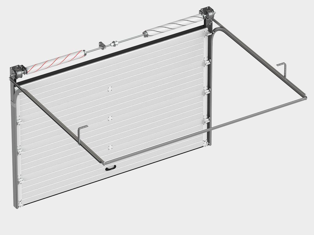 Преимущество Секционные ворота с торсионным механизмом 3500х2500