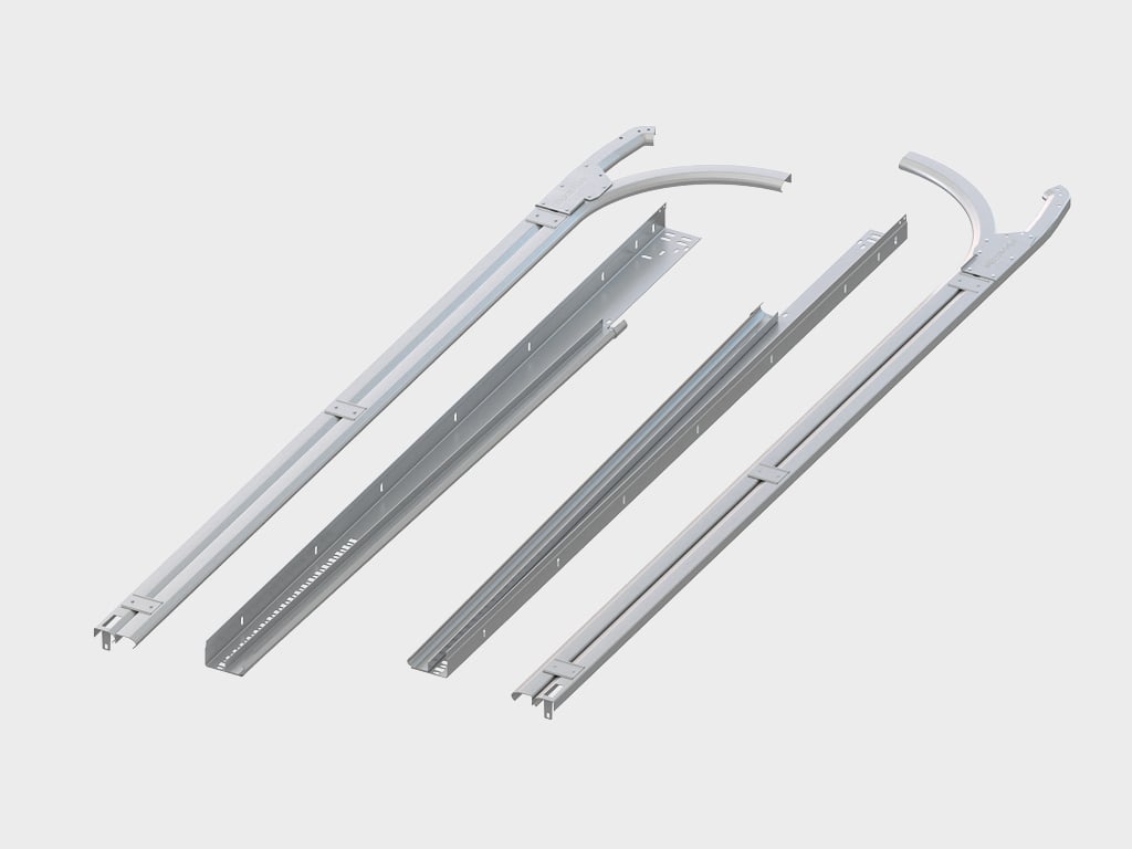 Преимущество Гаражные секционные ворота с пружинами растяжения RSD01BIW 2500х2500