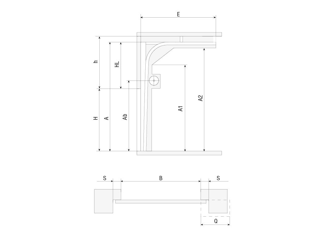 Конструкция  Промышленная воздушная завеса ДОРГАРД-430W01HS