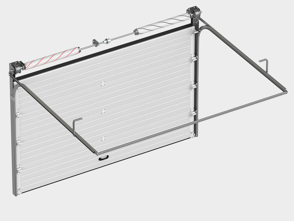 Преимущество Секционные ворота с торсионным механизмом 2500х2500