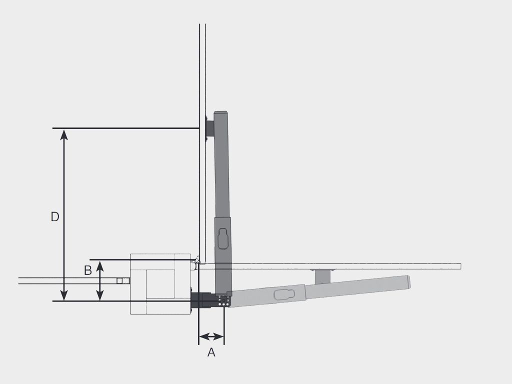 Преимущество Привод линейный Swing-5000PRO для открывания ворот наружу