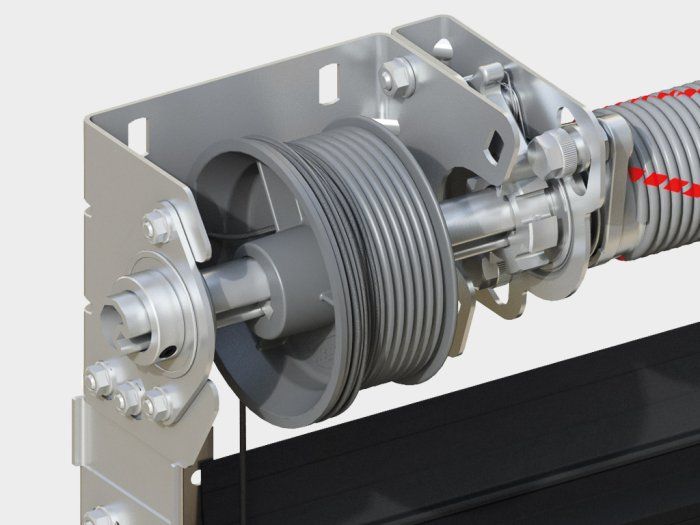 Как подобрать торсионную пружину для ремонта секционных ворот