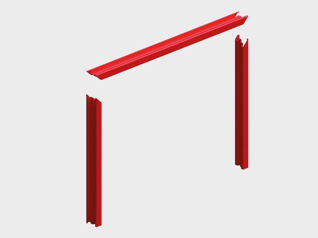 Преимущество Распашные противопожарные ворота с окнами и люками