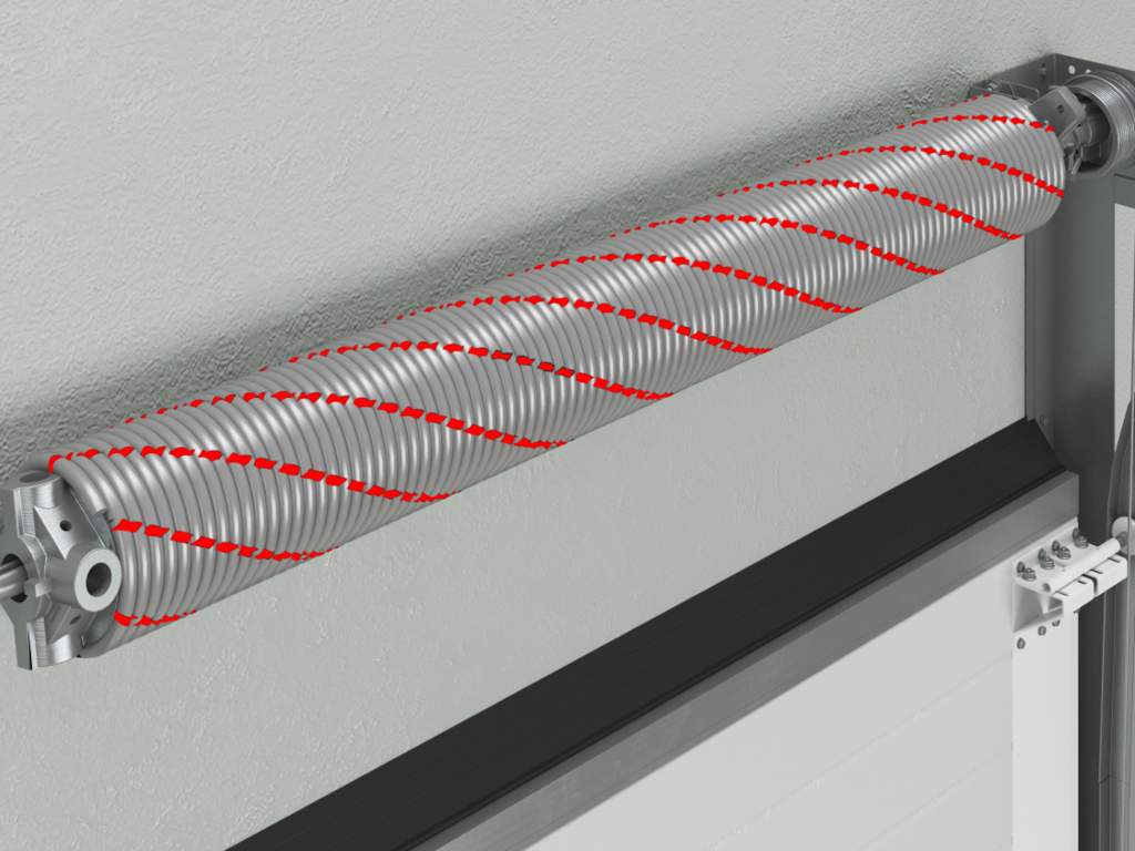 Преимущество Секционные ворота с торсионным механизмом 2500х2500
