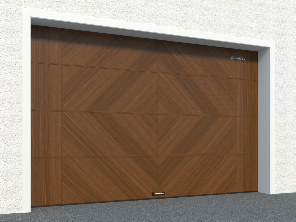 Дизайн панелей Секционные ворота с торсионным механизмом 2500х2500