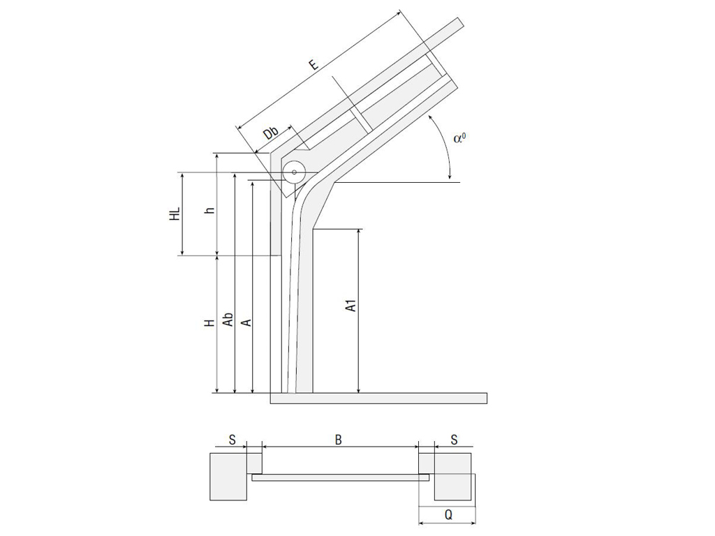 Конструкция  Секционные ворота с торсионным механизмом 2500х2500