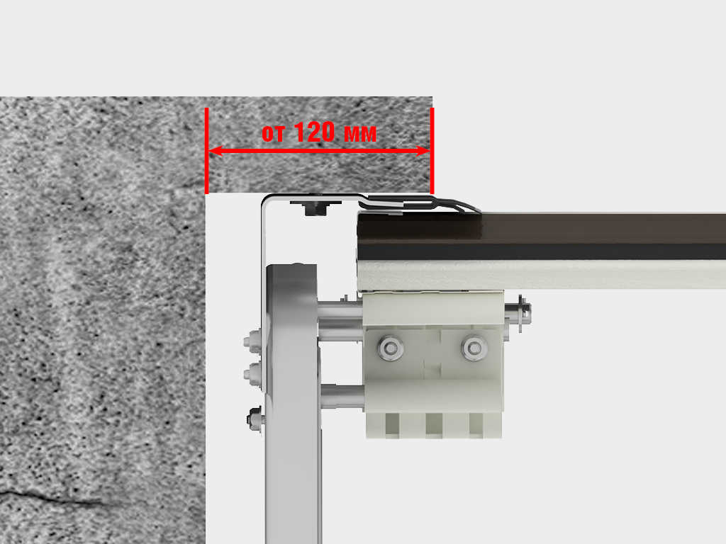 Преимущество Секционные ворота с торсионным механизмом 2500х2500