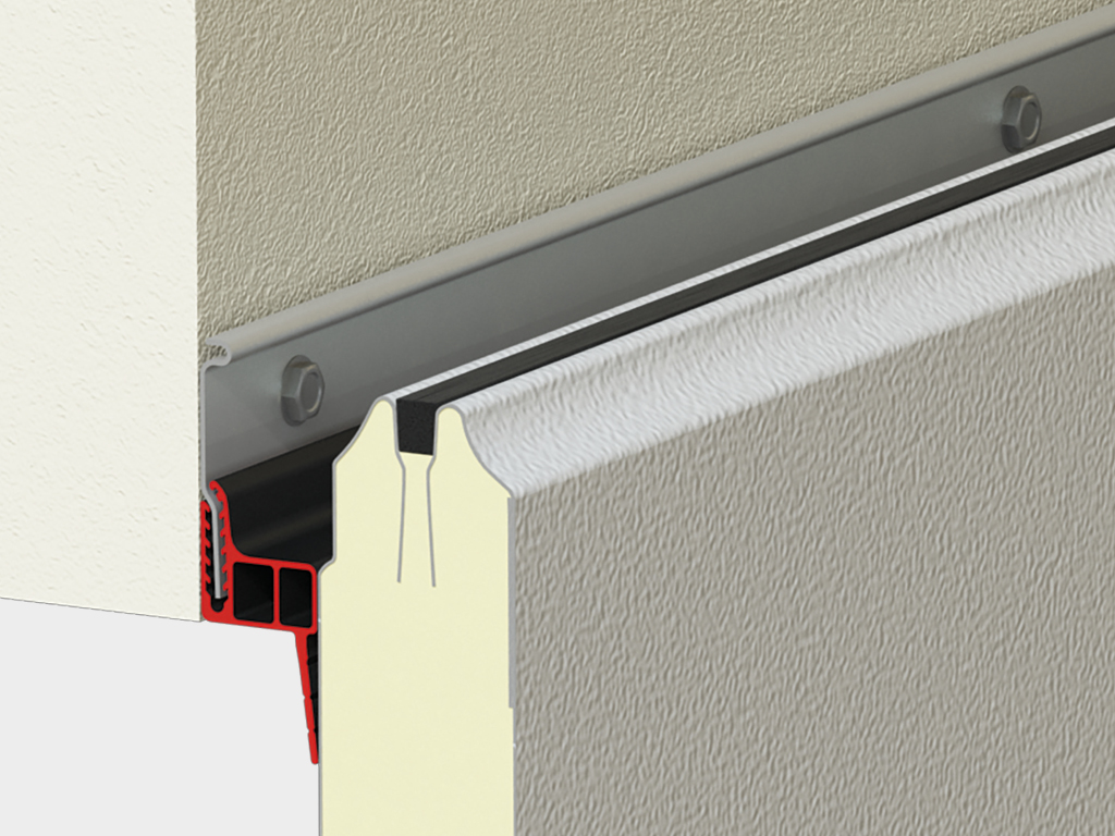 Преимущество Гаражные секционные ворота с пружинами растяжения RSD01BIW 2500х2200