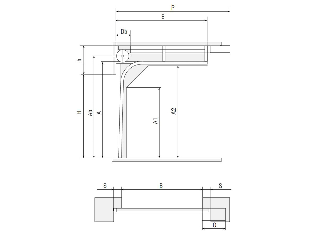 Конструкция  Секционные ворота с торсионным механизмом 2500х2500