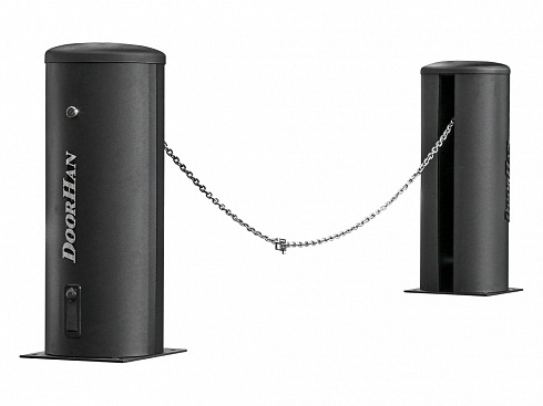 Внешний вид цепного барьера