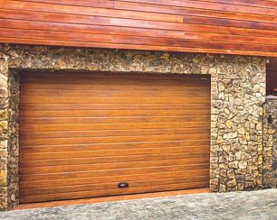 Секционные ворота с торсионным механизмом 3500х2750