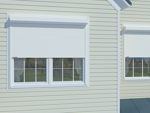 Зона применения: любые роллеты, устанавливаемые накладным способом