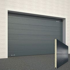 Секционные ворота с торсионным механизмом 3000х2750