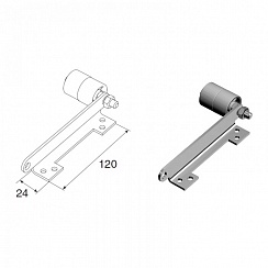 Ролик направляющий RU77