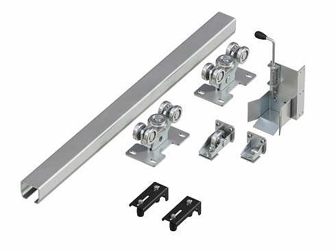 Система роликов и направляющих для балки Х/К 95Х88Х5 L=8000ММ