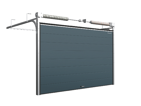 Секционные ворота с торсионным механизмом 2500х2500