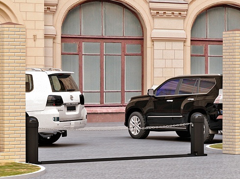 Зона применения: ограничение проезда на территорию предприятий, бизнес-центров, жилых домов