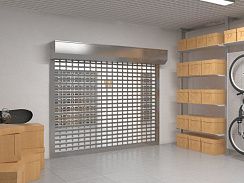 Рольставни из решётчатого экструдированного профиля RHE56GM, RHE84GM 
