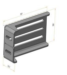 Кронштейн верхнего ловителя