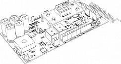Плата управления PCB_SL24/V.1.0 -A с дисплеем