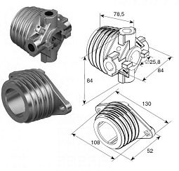 Окончание пружины М 67