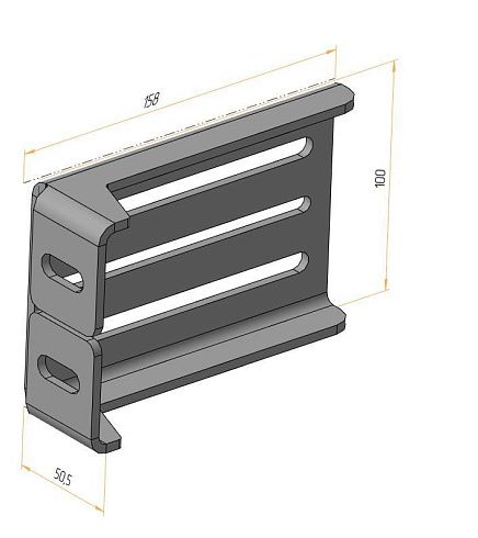 Кронштейн верхнего ловителя