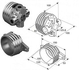Окончание пружины М 95