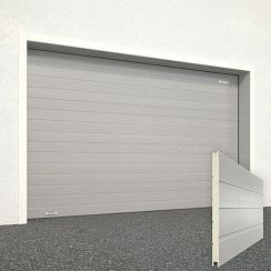 Секционные ворота с торсионным механизмом 3000х3000