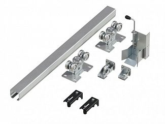 Система роликов и направляющих для балки Х/К 95Х88Х5 L=9000ММ