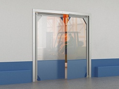 Пленочные маятниковые двери серии SSD