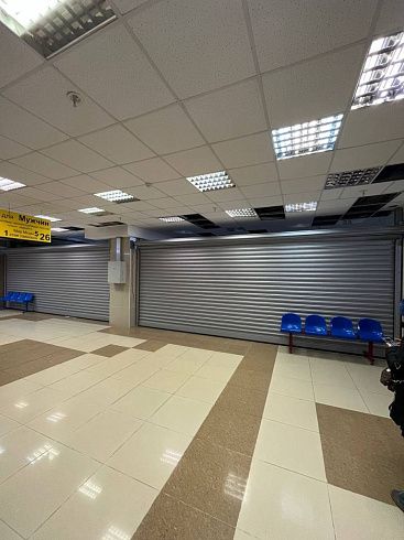 Рулонные ворота с внутривальным приводом из профиля RHS117/0,8, RHS117P/0,8