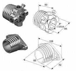 Окончание пружины М 50