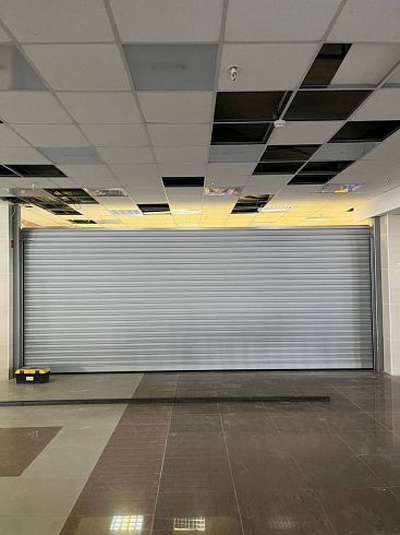 Рулонные ворота с внутривальным приводом из профиля RHS117/0,8, RHS117P/0,8