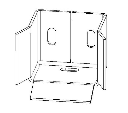 Ловитель нижний 71х60х3,5